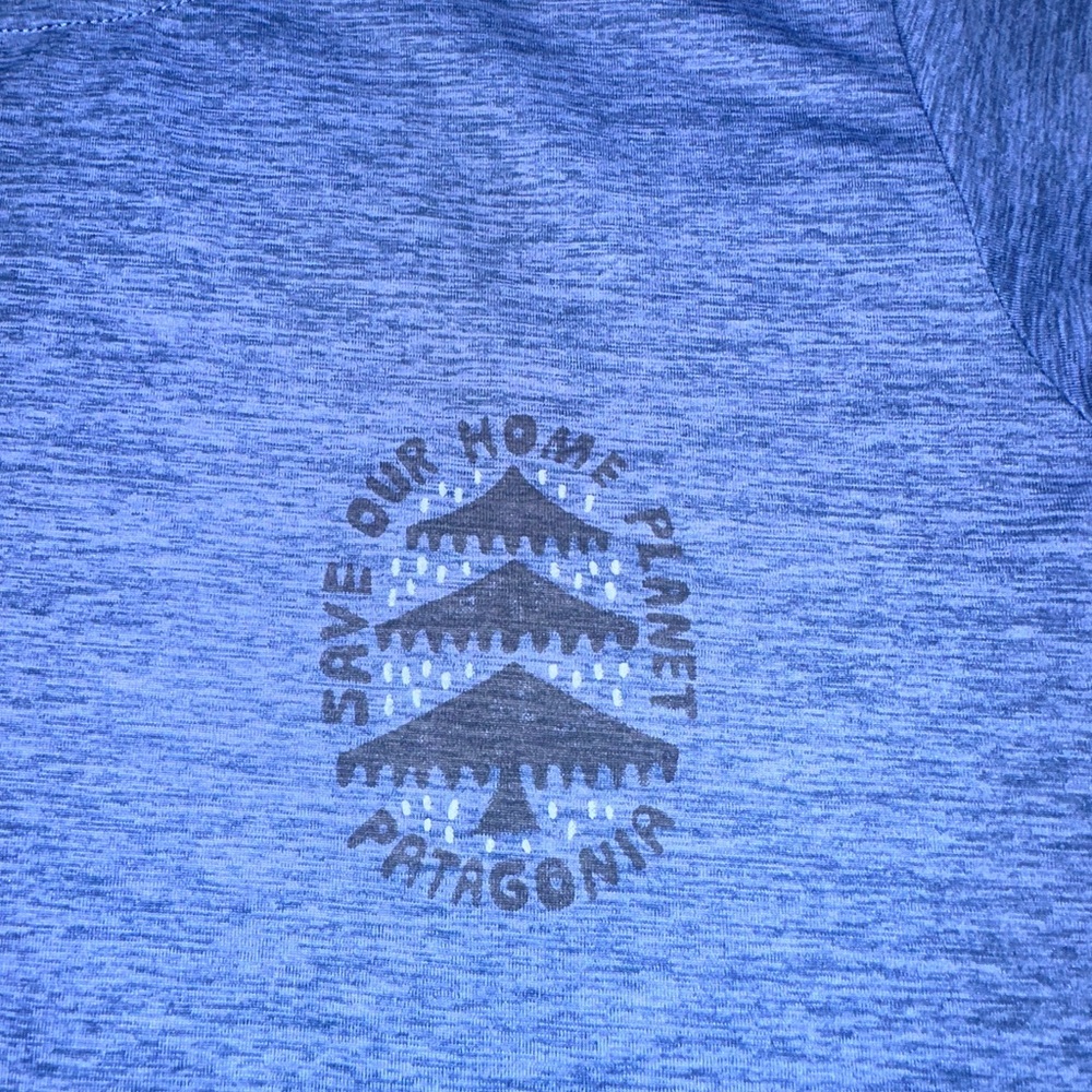 Patagonia Blue Short Sleeve Tee - Picture 2 of 5